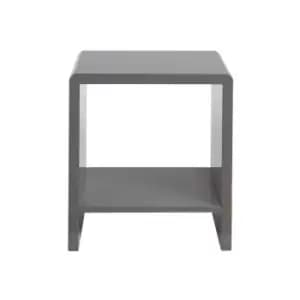 Lloyd Pascal Hadleigh Bedside Table - Grey
