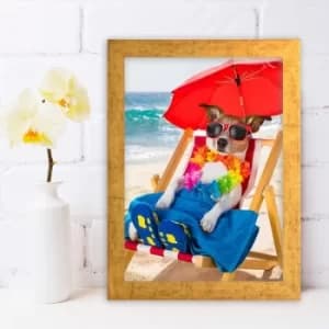 AC633648062 Multicolor Decorative Framed MDF Painting