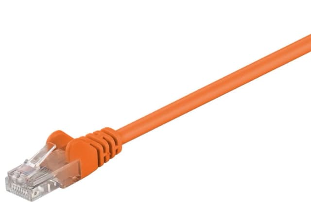 Microconnect B-UTP5005O networking cable Orange 0.5 m Cat5e U/UTP (UTP