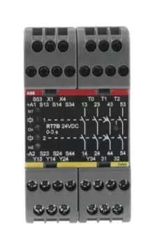 Abb 2Tla010028R1000 Relay, Safety, 4No, 1Nc, 250Vac, 6A