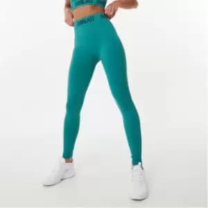 Everlast Branded Cut Out Leggings - Green