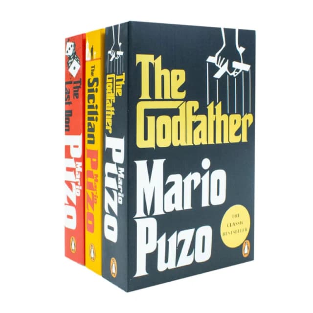 Mario Puzo The Godfather 3 Book Set The Last Don Sicilian Godfather Classic Mafia Saga Mario Puzo Books