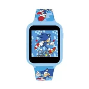 Sega Sonic the Hedgehog Blue Smart watch with Printed Silicone Strap SNC4055