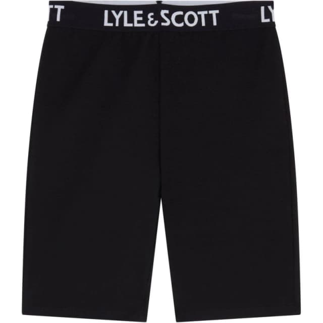 Lyle and Scott Tape Bike Shorts - Black 6