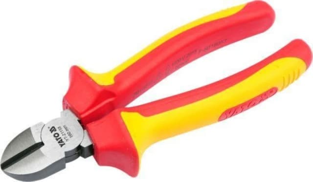 YATO YT-21158 Side Cutter with cutting function, Length: 160mm Chrome Vanadium Steel Side Cutter (4696)