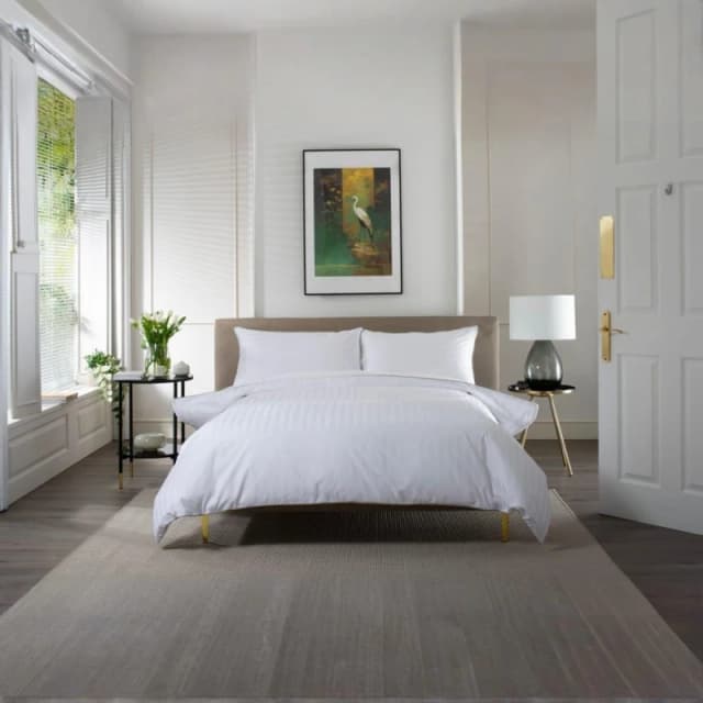 The Lyndon Company Loxley Duvet Cover Sets White unisex Double