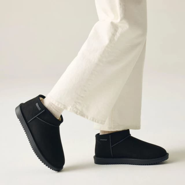 Regatta Womens Risley Short Waterproof Faux Fur Lined Flat Ankle Boots Black female EU39/UK6