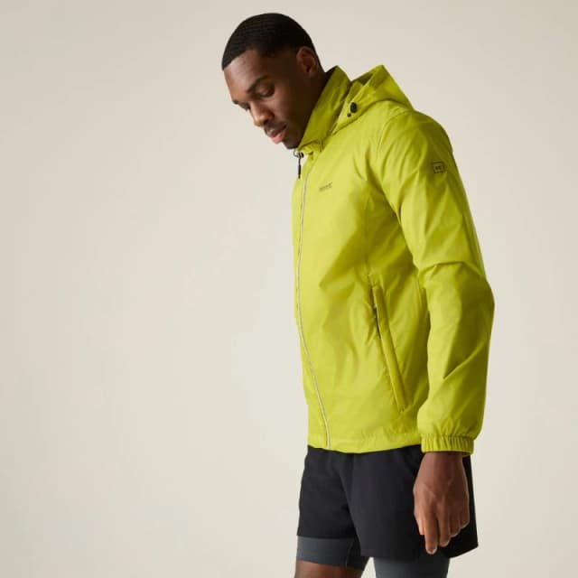 Regatta Mens Lyle IV Waterproof Packaway Jacket in Lime Size: Medium Lime Male M