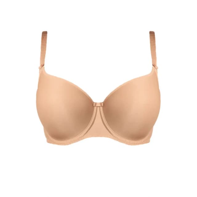 Fantasie Womens underwired molded t-shirt bra Fantasie Smoothing Beige Female 85J