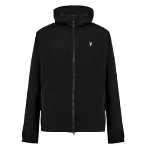 Lyle and Scott Lyle and Scott Text Softshell Jacket Mens - Black