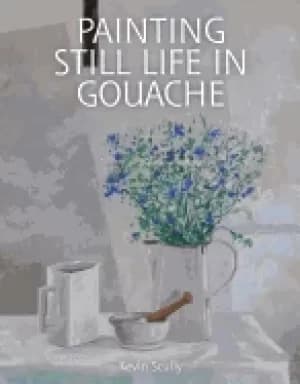 painting still life in gouache