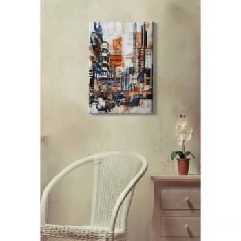 Kanvas Tablo (50 x 70) - 200 Multicolor Decorative Canvas Painting