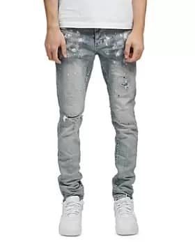 Purple Brand Painters Jeans Slim Fit in Light Indigo