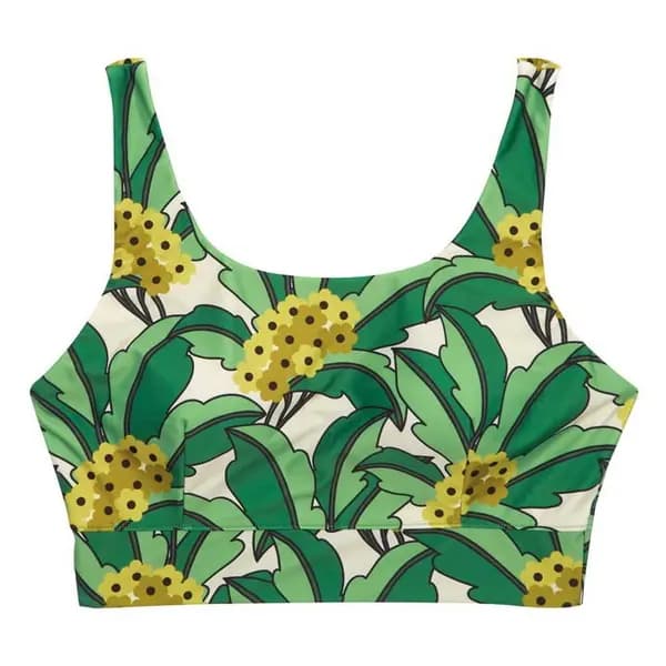 Regatta Orla Kiely Rev Bikini Set - Green Tropical(Green) 8