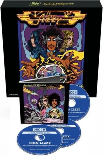 Thin Lizzy Vagabonds Of The Western World - Deluxe 3CD/Bluray Box Set - Sealed 2023 UK cd album box set 5587532