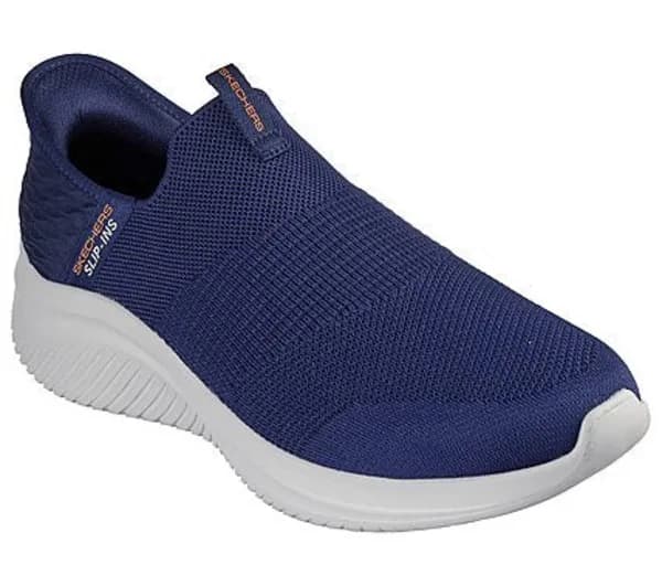 Skechers Mens Slip Ins Ultra Flex 3.0 WIDE Slip On Trainers - UK 10 Blue male PS3806NVY10
