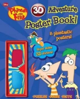 Phineas and Ferb - 3D Poster Book Paperback
