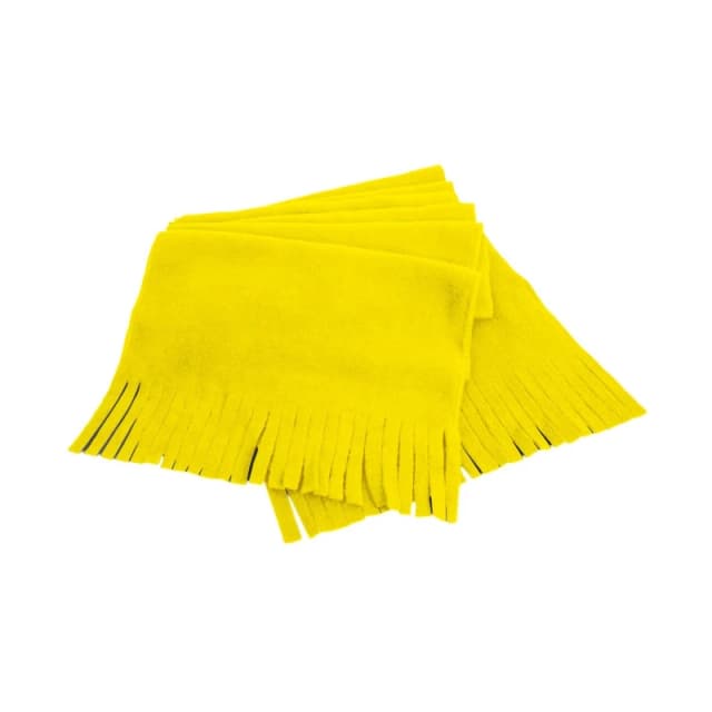 Result Result Men Tassel Polartherm Winter Scarf in Yellow Yellow One Size Male 5063470449057