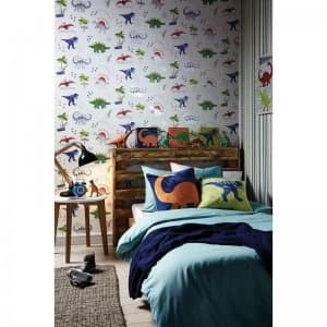 Dino Doodles Multi Wallpaper