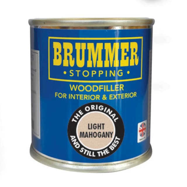 Brummer Wood Filler BM30407 Colour: Light Mahogany