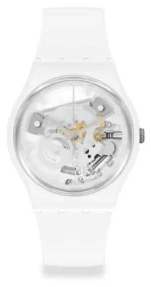 Swatch Spot Time White Skeleton Dial SO31W102 Watch