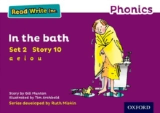 Read Write Inc. Phonics: In the Bath (Purple Set 2 Storybook 10) Paperback / softback