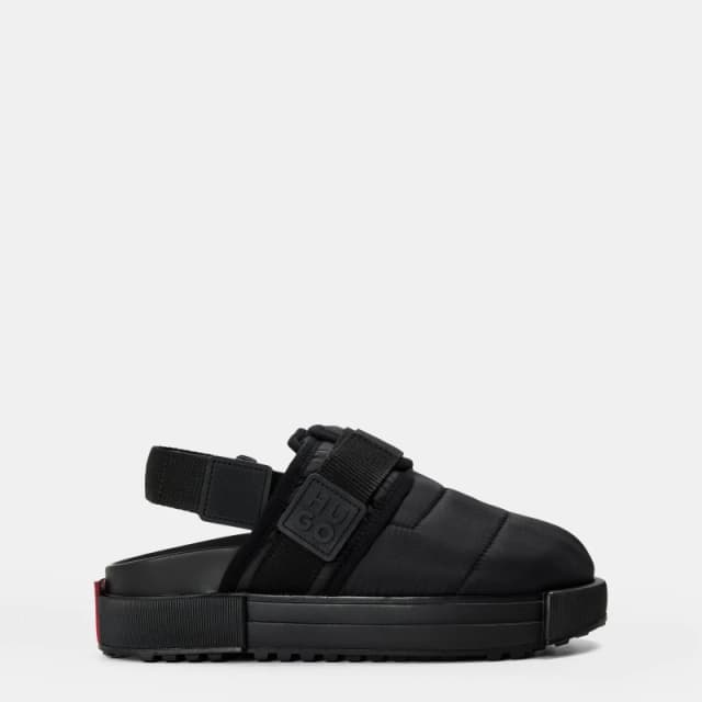 Hugo Mens Delmar Sand Flatform Sandals Black male 5 (39)