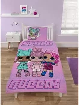 L.O.L Surprise! Lol Surprise Style Queens Single Duvet Set - Multi