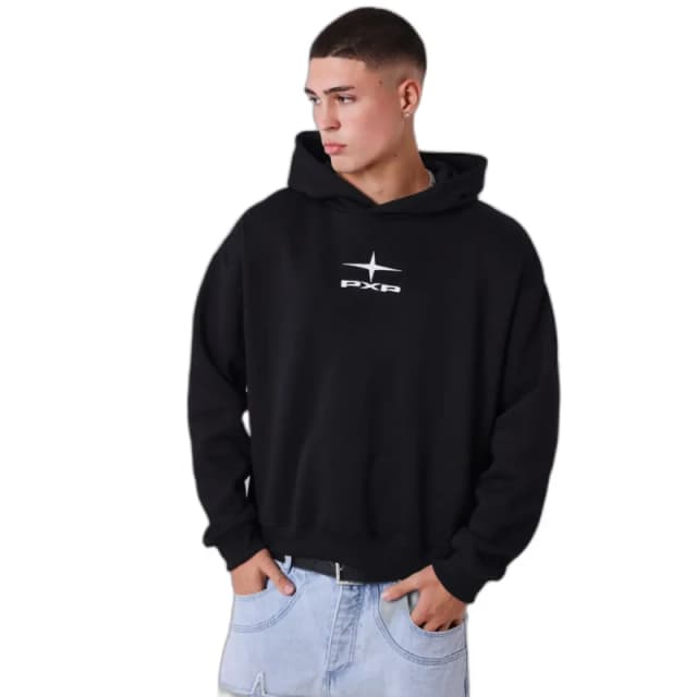 Project X Paris Boxy hooded sweatshirt Project X Paris Essentials Noir Male S