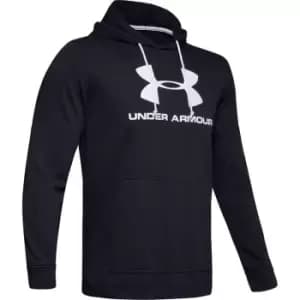 Under Armour Sport Style Terry Hoodie Mens - Black