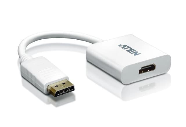 Aten ATEN DisplayPort to HDMI converter, PC: Up to UXGA / HDTV: Up to 1080i,1080p VC985-AT