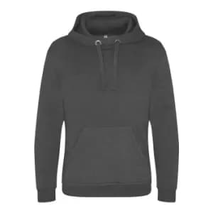 AWDis Just Hoods Mens Graduate Heavyweight Hoodie (3XL) (Charcoal)