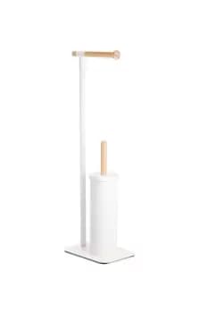 'Sonata' Toilet Roll Holder & Brush Combination Freestanding