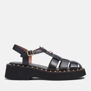 Coach Womens Vivienne Leather Sandals - UK 5