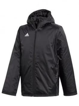 Adidas Youth Core Stadium Jacket - Black