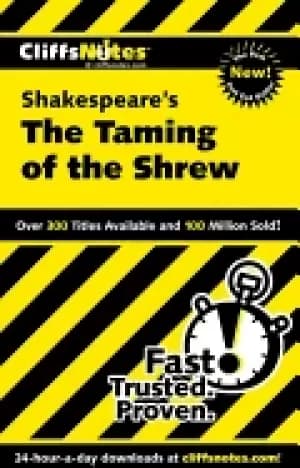 cliffsnotes the taming of the shrew