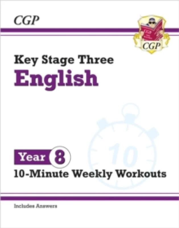 KS3 Year 8 English 10-Minute Weekly Workouts Paperback / softback