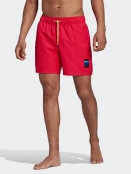 Adidas Originals Adiplore 2.0 Woven Shorts - Red