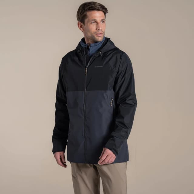 Regatta Regatta Men Osuna Technical Waterproof Jacket in Black Size: Medium Black M Male 5063260147163
