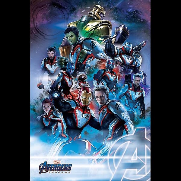 Avengers Endgame - Quantum Realm Suits Maxi Poster