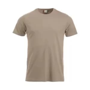 Clique Mens New Classic T-Shirt (XL) (Latte)
