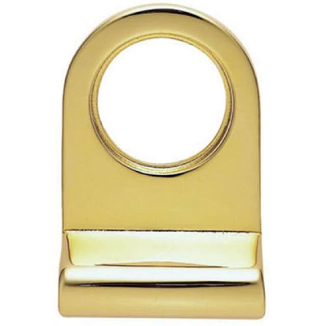 Loops Cylinder Latch Pull Night Latch Door Handle 72 x 48mm Polished Brass Metallics unisex