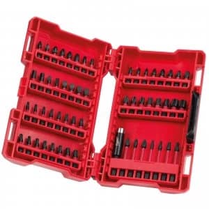 Milwaukee 56 Piece Shockwave Impact Screwdriver Bit Set