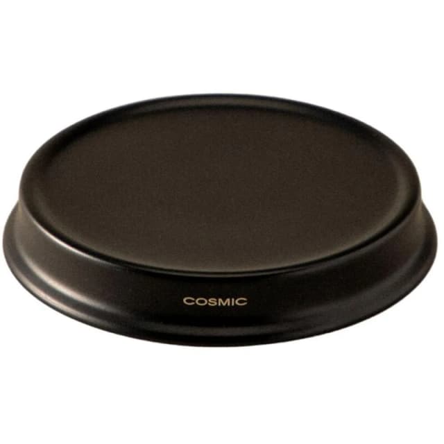 COSMIC Cosmic - Soap dish Black Matte Freestanding Accesory Measures 13 x 13 x 2cm 2773632