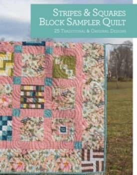 Stripes and Squares Block Sampler Quilt by Rosemary Youngs Book