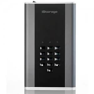 iStorage diskAshur DT2 2TB External Portable Hard Disk Drive