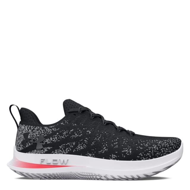 Under Armour Flow Velociti 3 Mens Running Shoes Black/Grey male 6 (40)