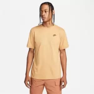 Nike Sportswear Club Mens T-Shirt - Brown