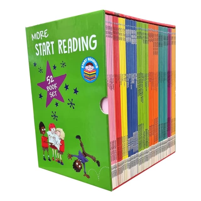 More Start Reading Series 52 Books Collection Set (The Winter Cave, Rushing River, Danger in the Forest) Wayland Books