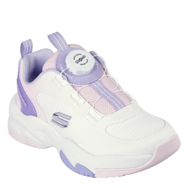 Skechers Retrotech White/Purple unisex C10 (27.5)